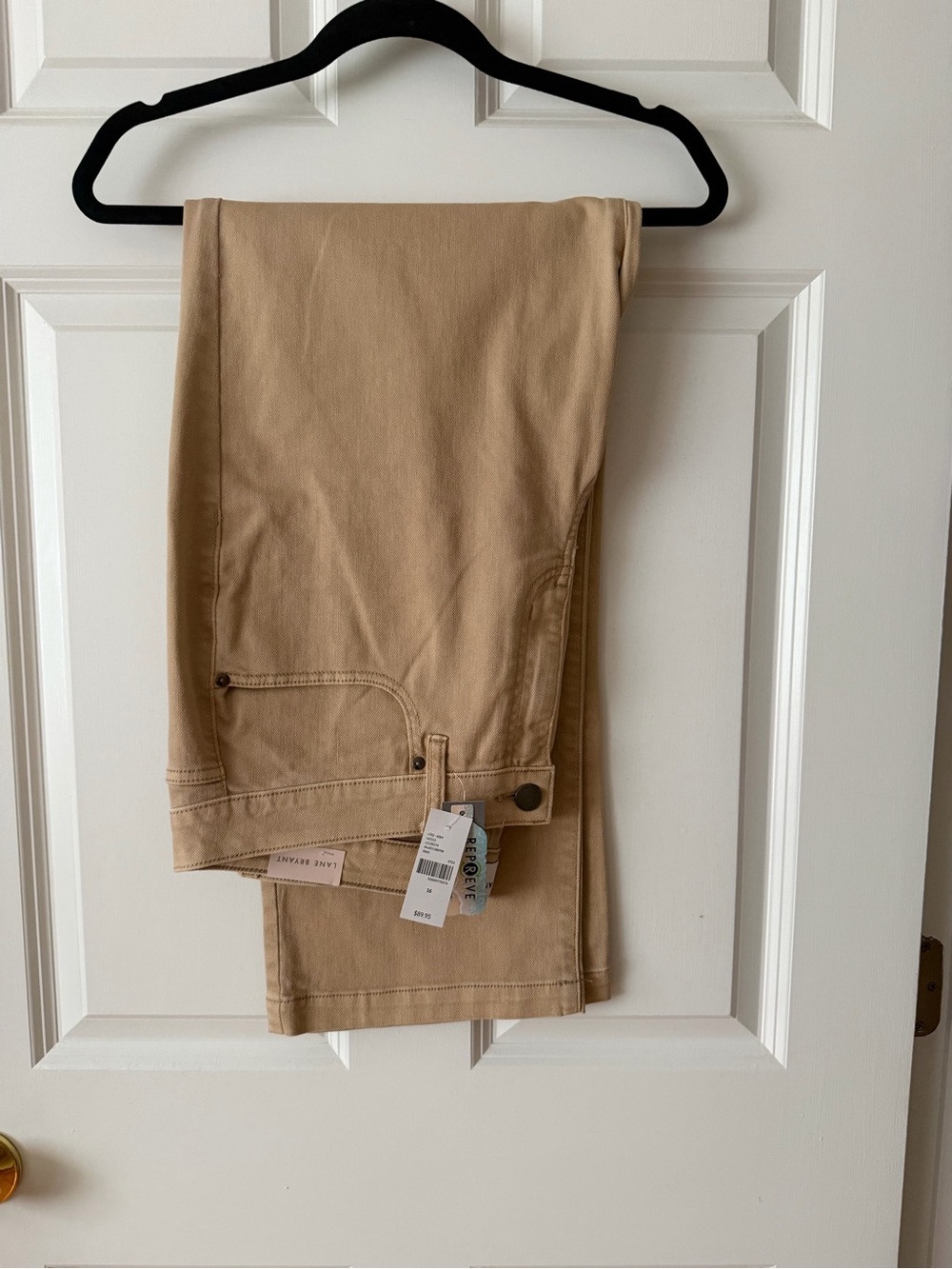Lane Bryant Boot-Cut Pants in Beige